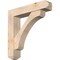 Ekena Millwork Legacy Craftsman Smooth Bracket w/ Offset Brace, Douglas Fir, 7 1/2"W x 36"D x 36"H BKT0806X36X36LEC04SDF - alternate 1